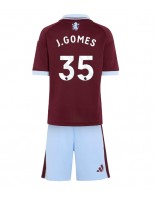 Aston Villa Joao Gomes #35 Domácí dres pro děti 2026-27 Krátký Rukáv (+ trenýrky)